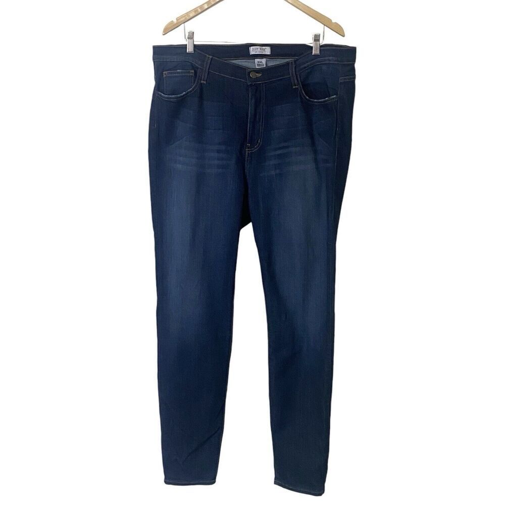 Judy Blue Womens Size 2XL Skinny Jeans High Rise Stretch Dark Wash